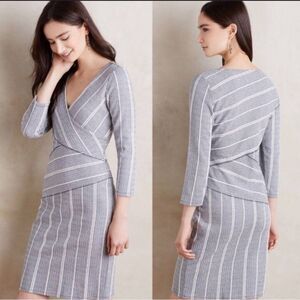 Maeve Anthropologie Petite Wrap Dress SP‎ NWT